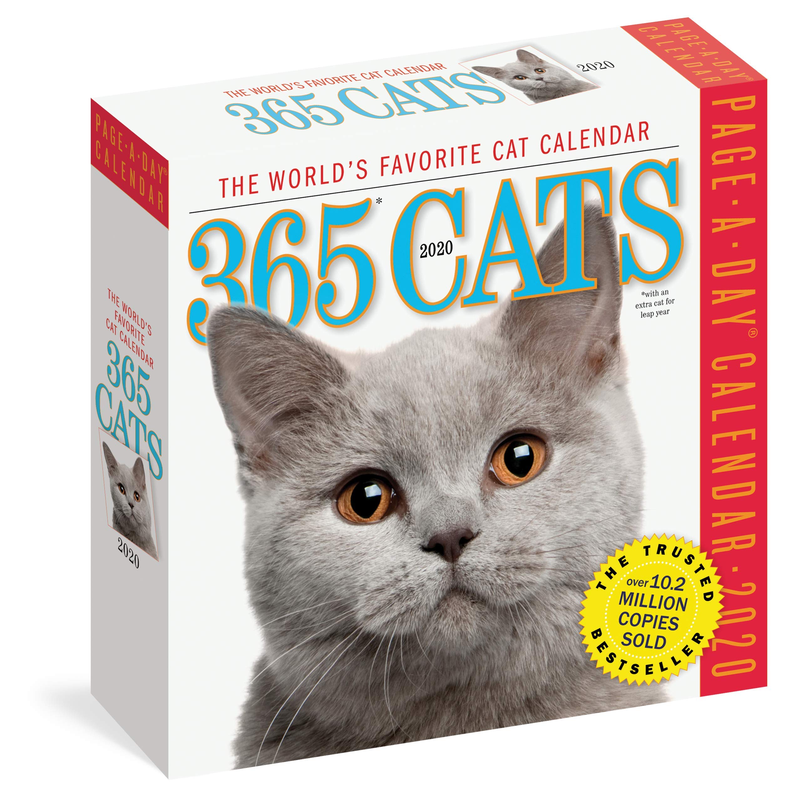 Calendar 2020 PageADay 365 Cats Workman Publishing