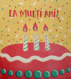 Felicitare - La Multi Ani!