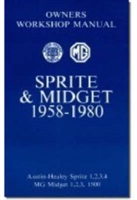 MG Sprite and Midget Owners&#039; Workshop Manual for Mk.1, 2 and 3 1500cc, 1958-1980