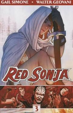 Coperta cărții Red Sonja Volume 3: The Forgiving of Monsters