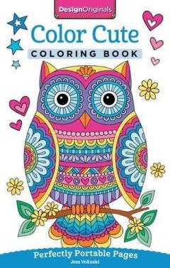 Coperta cărții Color Cute Coloring Book
