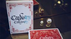 Carti de joc - Cardistry Calligraphy - Red