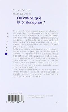 Qu'est-ce que la philosophie?