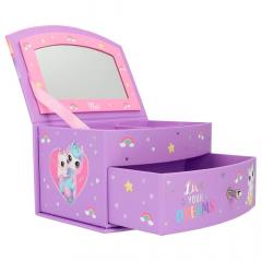 Cutie de bijuterii pentru copii - Unicorn