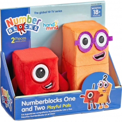 Set jucarii de plus - Numberblocks - Unu si Doi