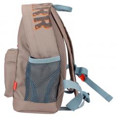 Ghiozdan - Dino World - Khaki Brown