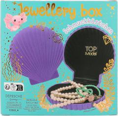 Cutie de bijuterii - Scoica - Violet