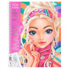 Carte de colorat - TopModel - Make-Up