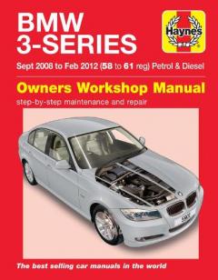 Coperta cărții BMW 3-Series Petrol & Diesel Owners Workshop Manual: 08-12