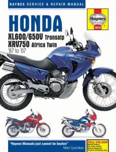 Coperta cărții Honda XL600/650 Motorcycle Repair Manual