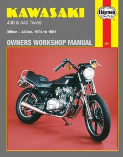 Coperta cărții Kawasaki 400 and 440 Twins Owner's Workshop Manual