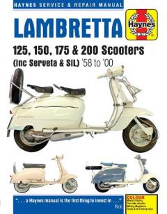 Coperta cărții Lambretta Scooters (1958 - 2000)