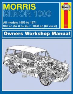 Coperta cărții Morris Minor 1000 Owner's Workshop Manual