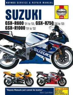 Suzuki GSX-R600, R750 & R1000 Service and Repair Manual