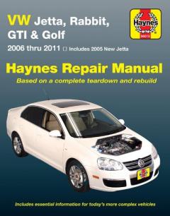 VW Jetta, Rabbit, GI, Golf Automotive Repair Manual
