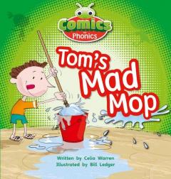 Coperta cărții Bug Club Comics for Phonics Set 03 Pink A Tom's Mad Mop