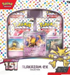 Pokemon TCG: Scarlet & Violet 151 - Alakazam ex Collection - mai multe modele