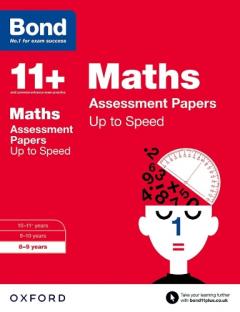 Coperta cărții Bond 11+: Maths: Up to Speed Papers