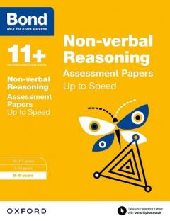 Coperta cărții Bond 11+: Non-verbal Reasoning: Up to Speed Papers