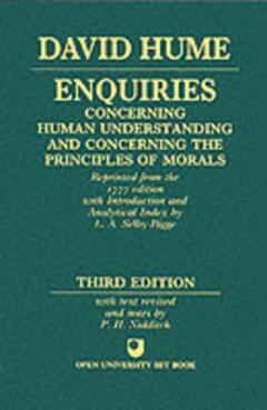 Enquiries concerning Human Understanding and concerning the Principles of Morals
