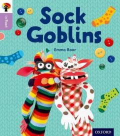 Coperta cărții Oxford Reading Tree inFact: Oxford Level 1+: Sock Goblins