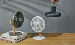 Ventilator cu lampa - Beyond Portable & Detachable Desk Fan / Light - Grey