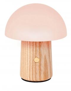 Lampa - Mini Alice Mushroom Lamp - White Ash