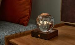 Lampa - Amber Crystal Light - Solar System