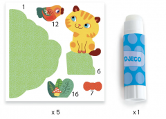 Colaje decorative - Prieteni in gradina