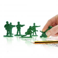 Set 6 radiere - War on Error Army Man