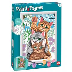 Set pictura - Paint & Frame - Pisici amuzante