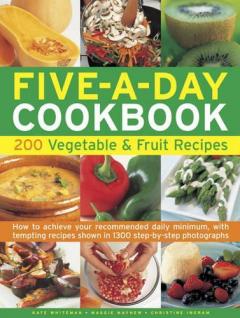 Coperta cărții Five-a-Day Cookbook