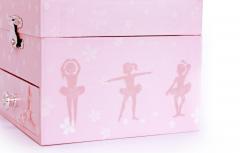 Cutie muzicala - Balerina Roz