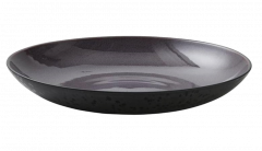 Farfurie din ceramica - Bitz fad sort/lilla