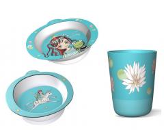 Set vesela pentru copii -  Queeny & Quacks