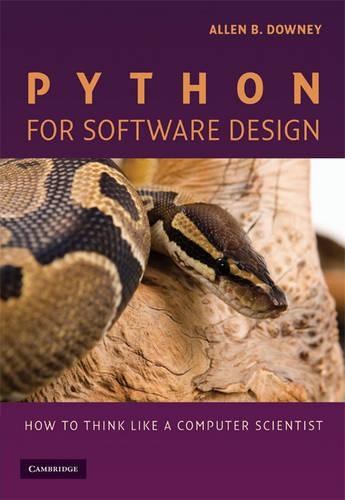 Python for Software Design - Allen B. Downey