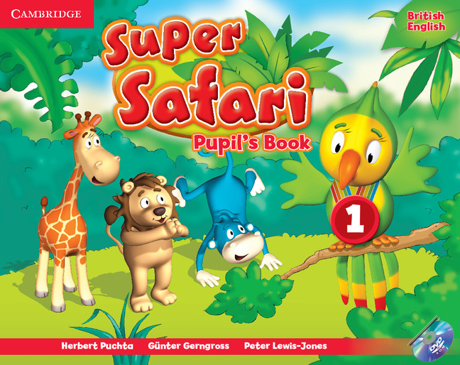 Super Safari Level 1 - Pupil&#039;s Book with DVD-ROM