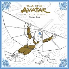 Coperta cărții Avatar: The Last Airbender Colouring Book