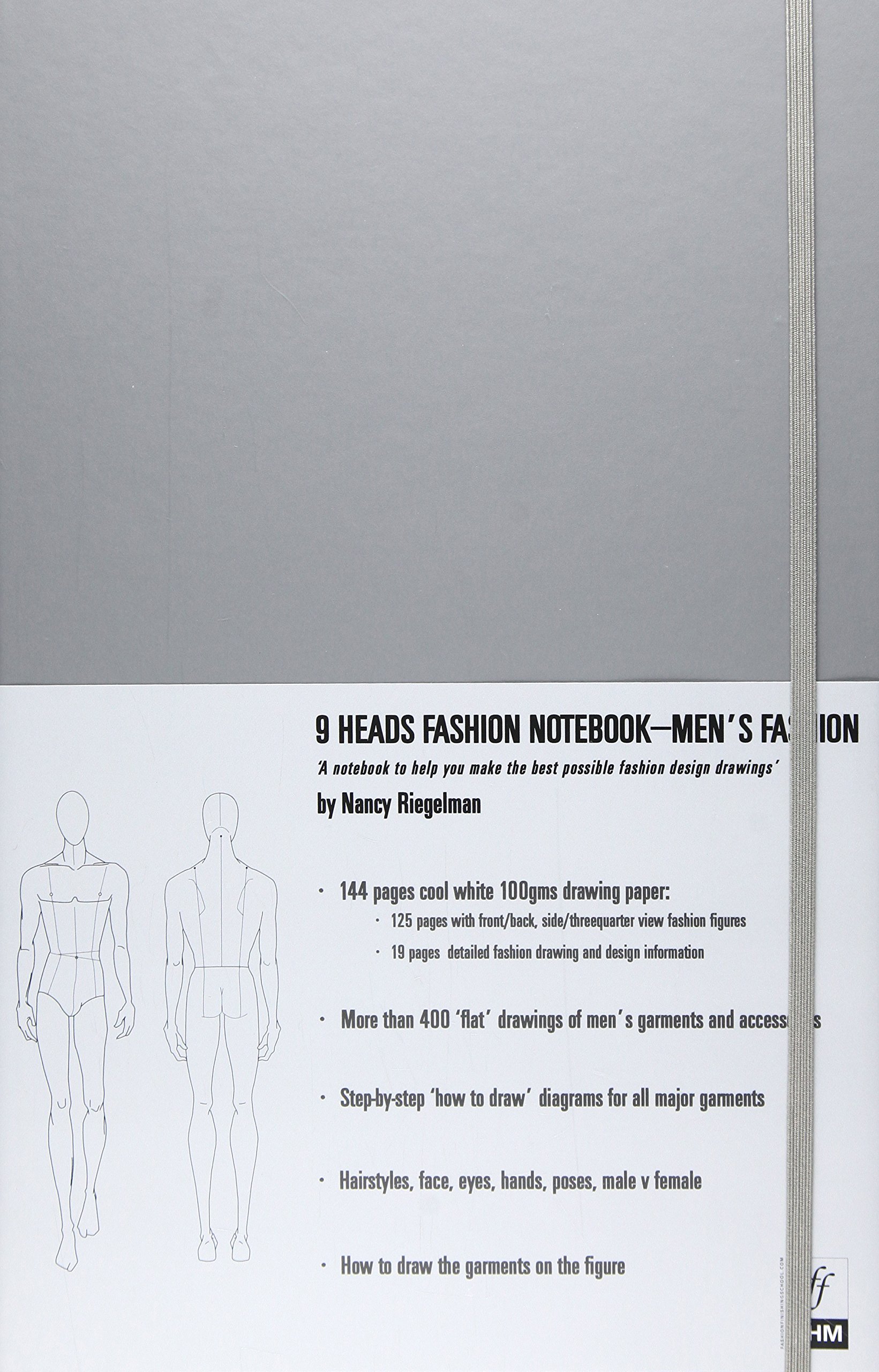 9 Heads Fashion Notebook: Men