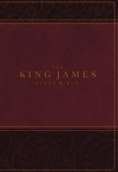 KJV, The King James Study Bible, Imitation Leather, Burgundy, Full-Color Edition