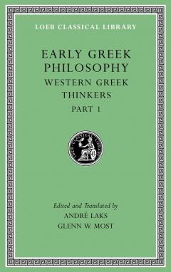 Early Greek Philosophy. Volume IV