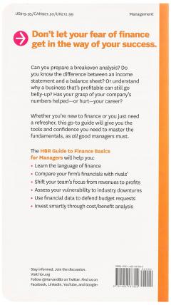 HBR Guide to Finance Basics for Managers