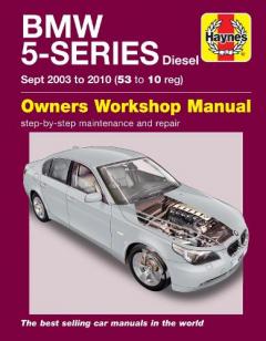 Coperta cărții BMW 5-Series Diesel Service and Repair Manual