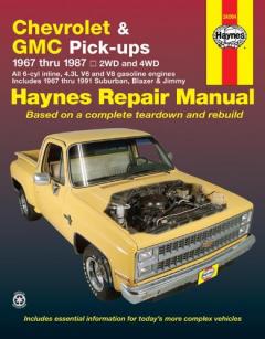 Coperta cărții Chevrolet and G.M.C.Pick-ups Automotive Repair Manual