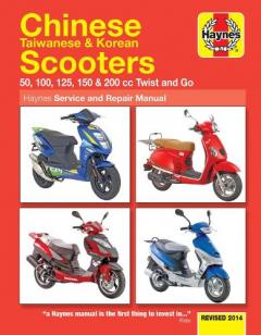Coperta cărții Chinese, Taiwanese & Korean Scooters Service and Repair Manual