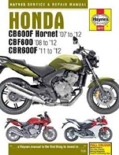 Honda CB600 Hornet, CBF600 and CBR600F (07-12)