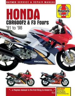 Honda CBR600F2 & F3 Fours Motorcycle Repair Manual