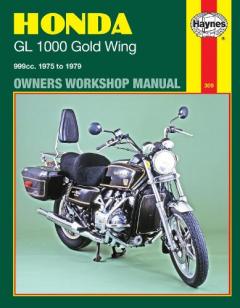 Coperta cărții Honda GL1000 Gold Wing Owner's Workshop Manual