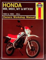 Honda MB, MBX, MT and MTX50 Owner&#039;s Workshop Manual
