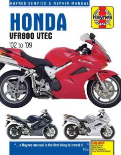 Coperta cărții Honda VFR800 V-TEC V-Fours Motorcycle Repair Manual